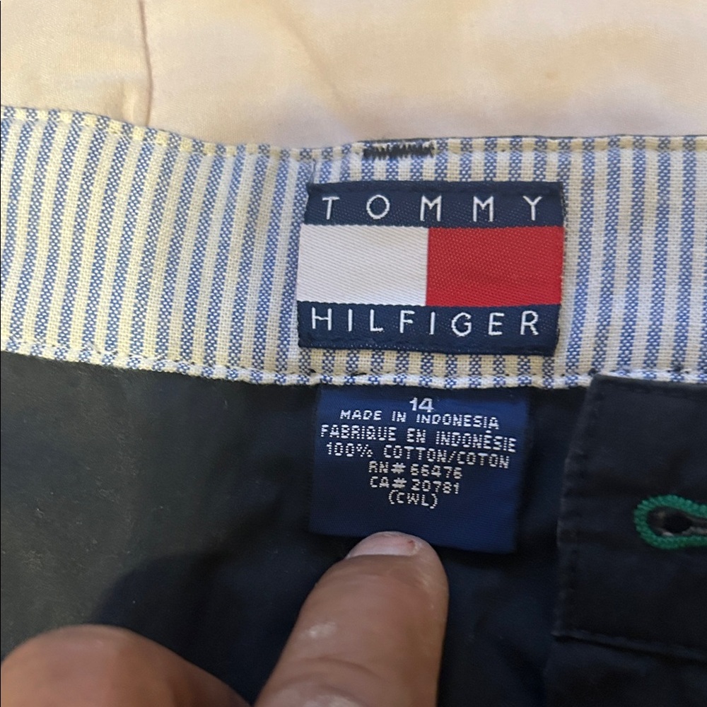 Tommy Hilfiger Blue  pants that s co cute and light weight. Just like new